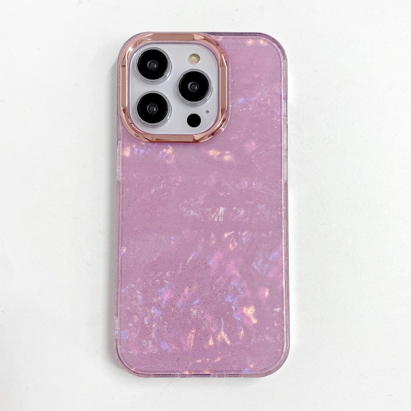 Glittery Shell Pattern Phone Case Protective Cover