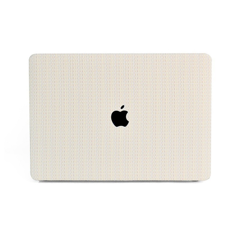 Straw Leather Macbook Cover