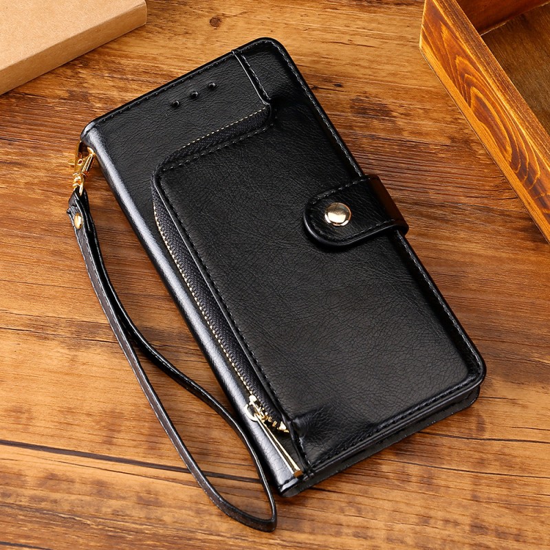 Suitable for Apple Phone Case Flip Multi-function Card Slot